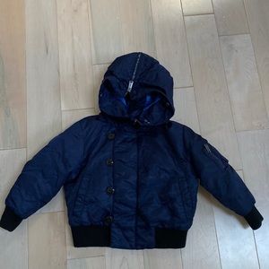Add down boys down hooded jacket